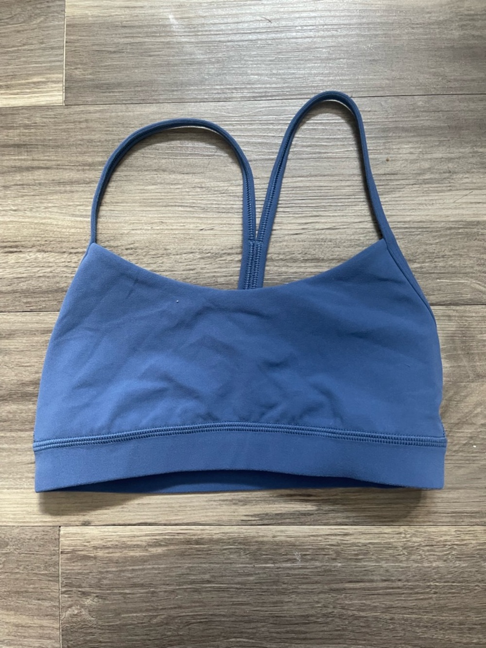 lululemon athletica Blue Strappy Sports Bra size 4